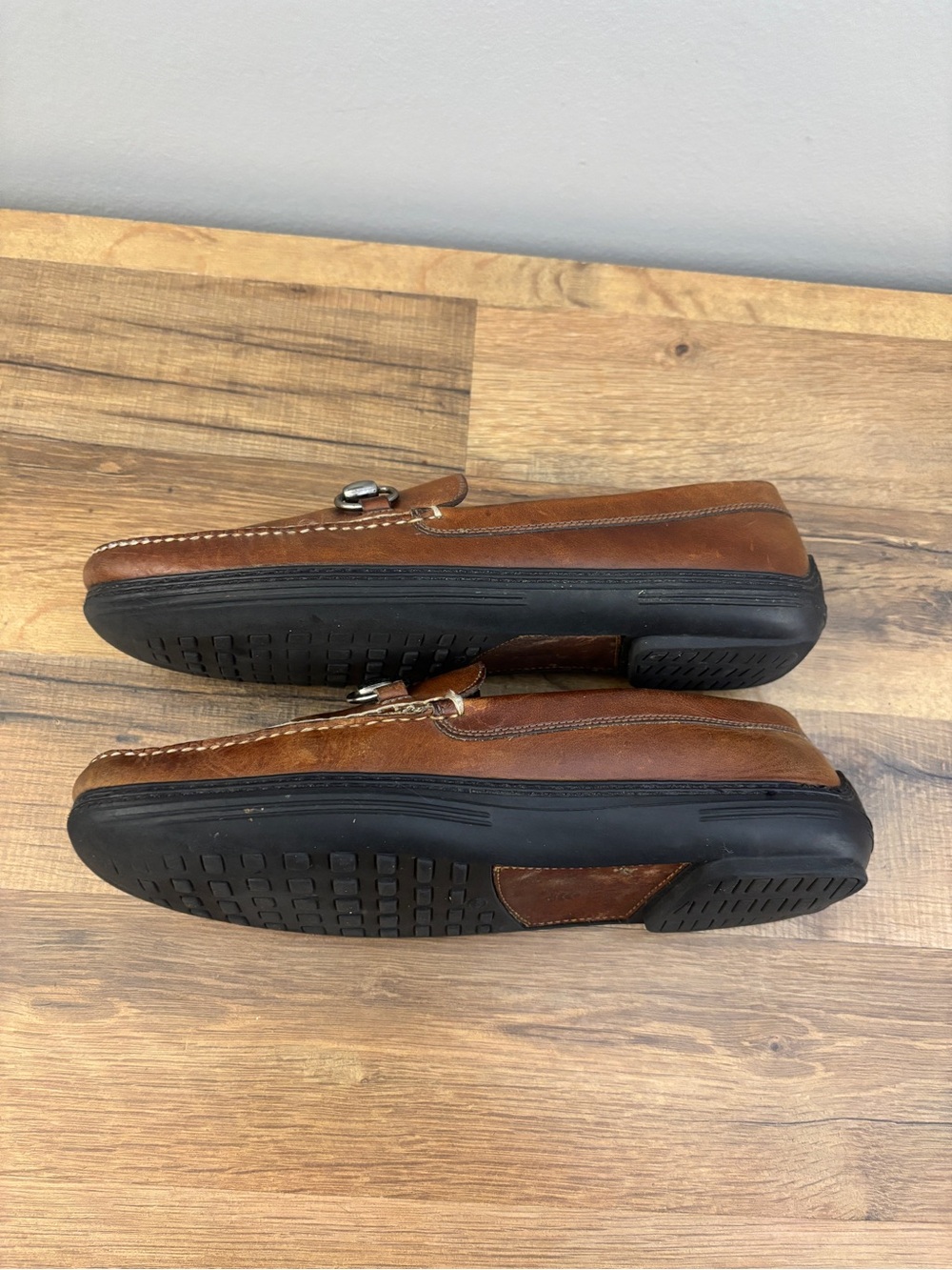 Peter Millar Keily Bit Driving Loafer Leather Brown Men’s - Picture 9 of 9